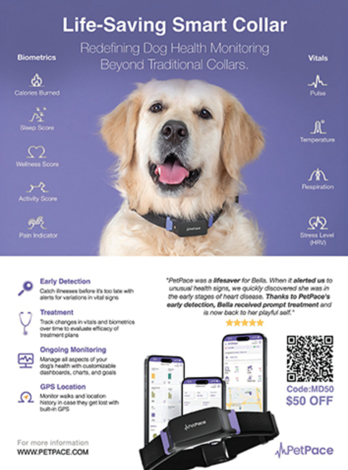 Screenshot 2024 03 05 at 14.29.24 PetPace™ Launches PetPace 2.0, the Only Vet-Grade AI-PoweredCanine Pet Collar Providing Continuous Life-Saving Medical Insights for Vets, Researchers and Pet Owners